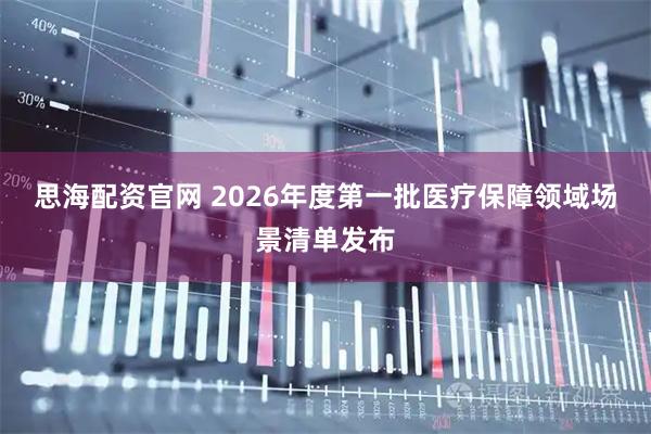 思海配资官网 2026年度第一批医疗保障领域场景清单发布